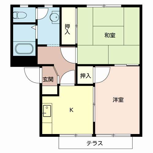 ガーデンハイツ緑ケ丘Ｅ，Ｆ，Ｇ，Ｈ H103号-14
