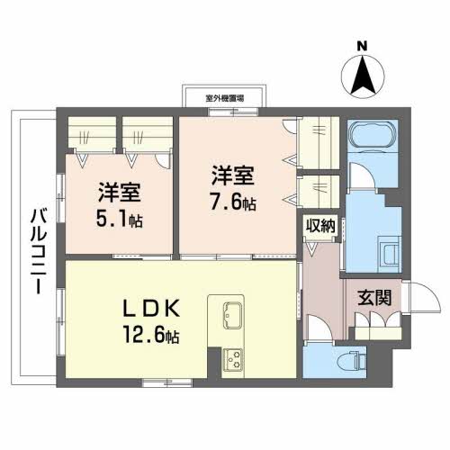 レフィシア西院Ⅱ 0201号-16