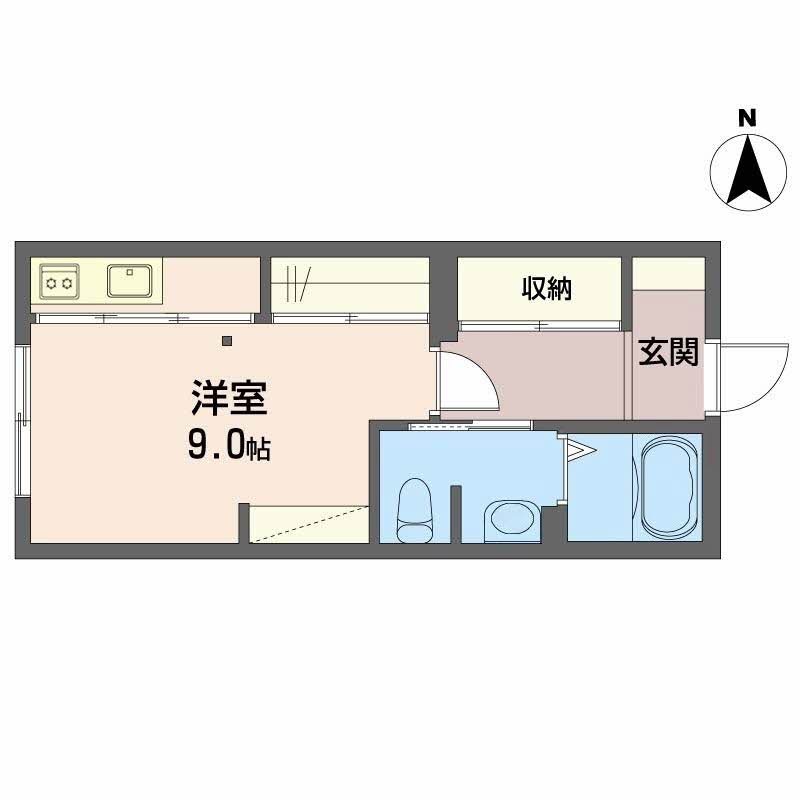 山中ハイツA202-2