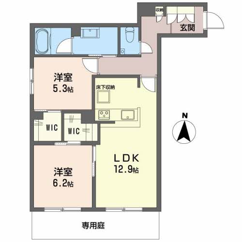 シャーメゾン潮見台 0102号-3