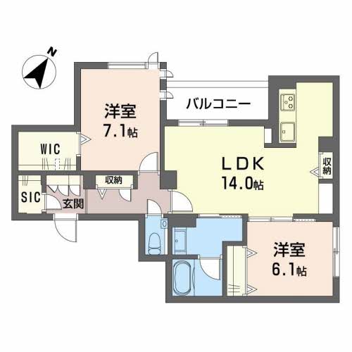 シャーメゾンガーデンズ　アクア0201-2