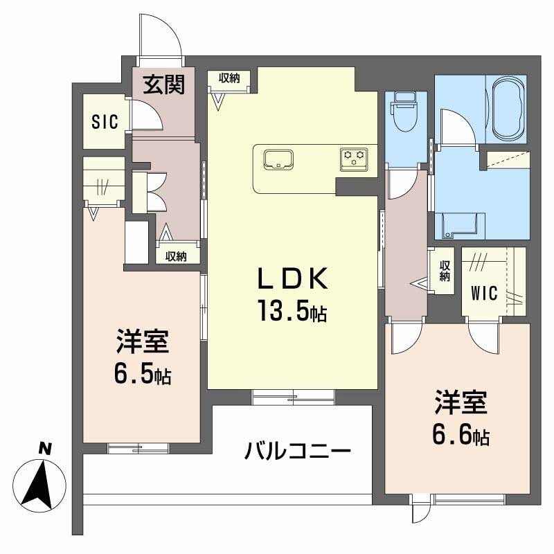 シャーメゾン箕面ひゅうがやぶ 0202号-6