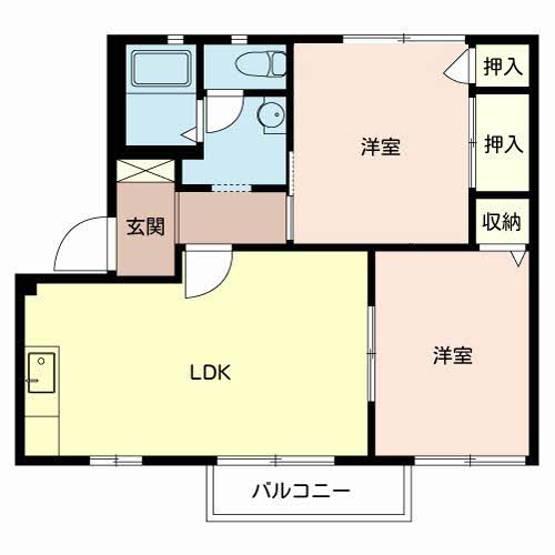 エス・グランパーＡ・Ｂ棟 B203号-13