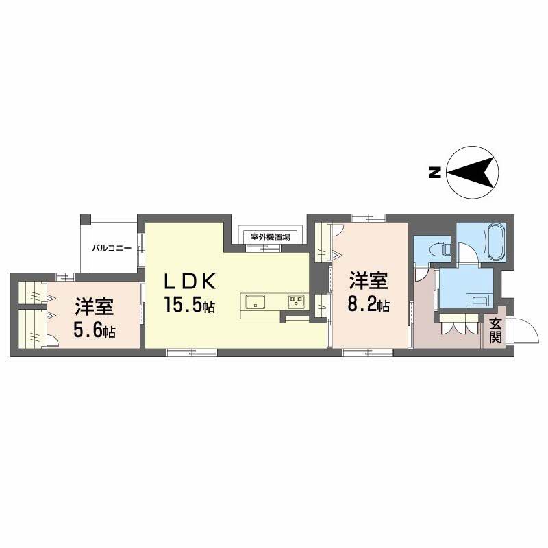 シャーメゾン　ライズ　Ｏｎｅ 0301号-15