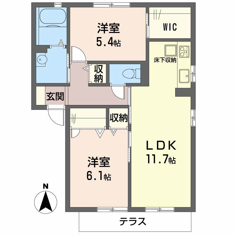 バリュージュ加美東 D102号-2