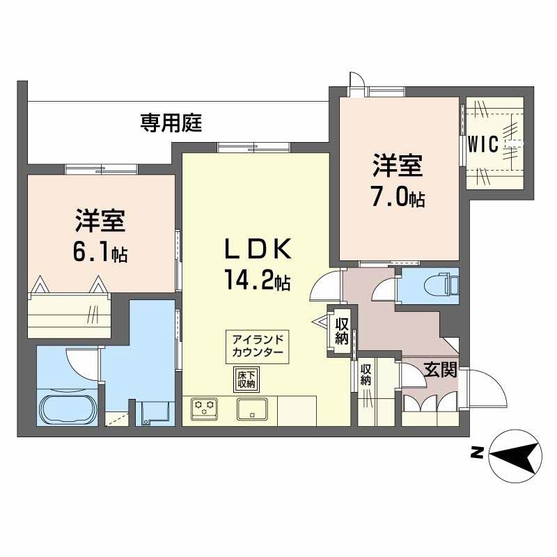 シャーメゾン　クレスト　ライフ0105-2