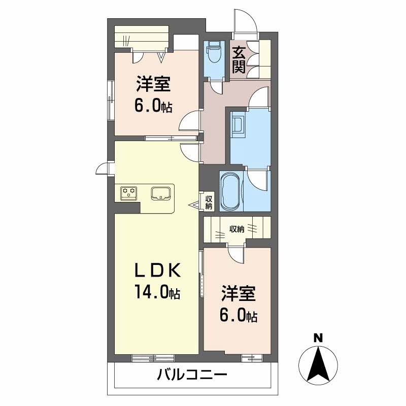 エクレール　ヴェール　シャーメゾン西院0204-2