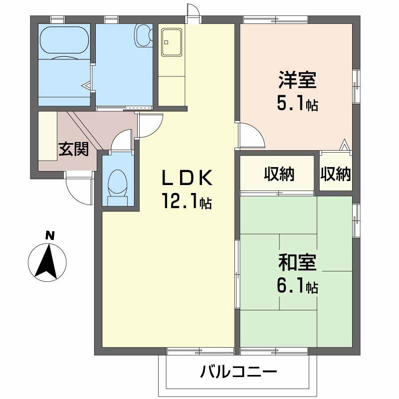 構壱番館Ｂ・ＣC202-2