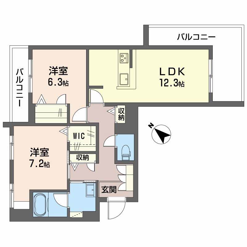 当社管理】ShaMaison Mimosa Okubo 0201