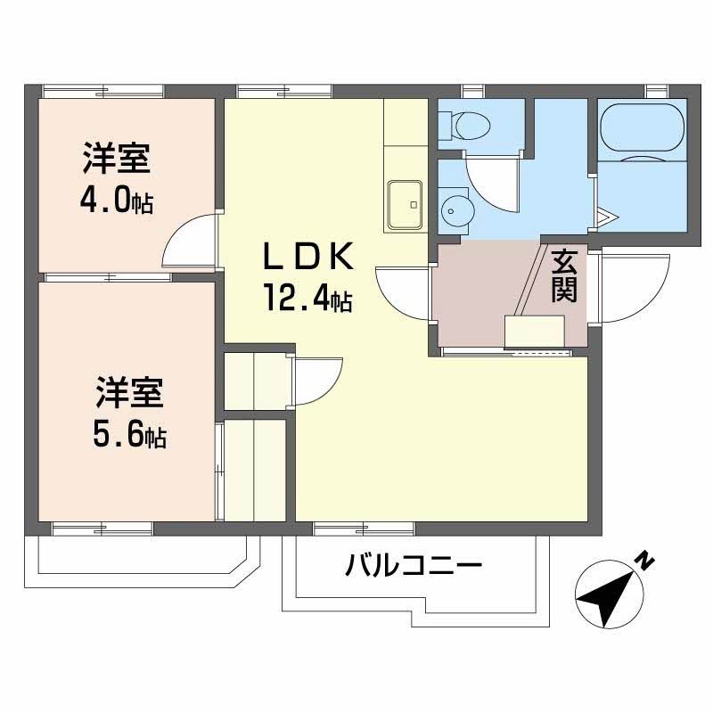 O・BハイツA・B B201号-13