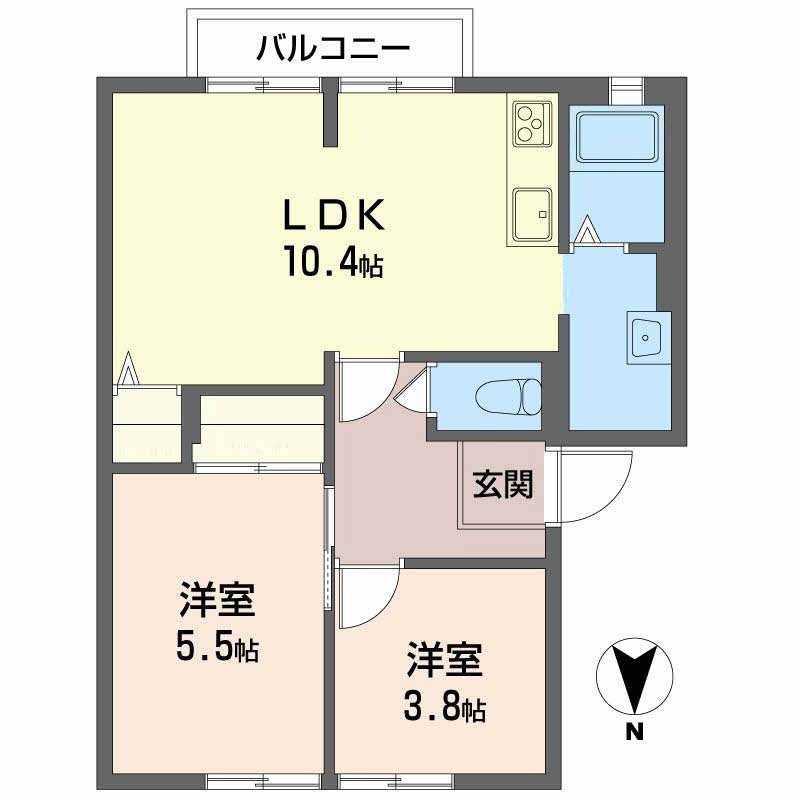 ブリーズ大安寺Ｂ　ＣB203-2