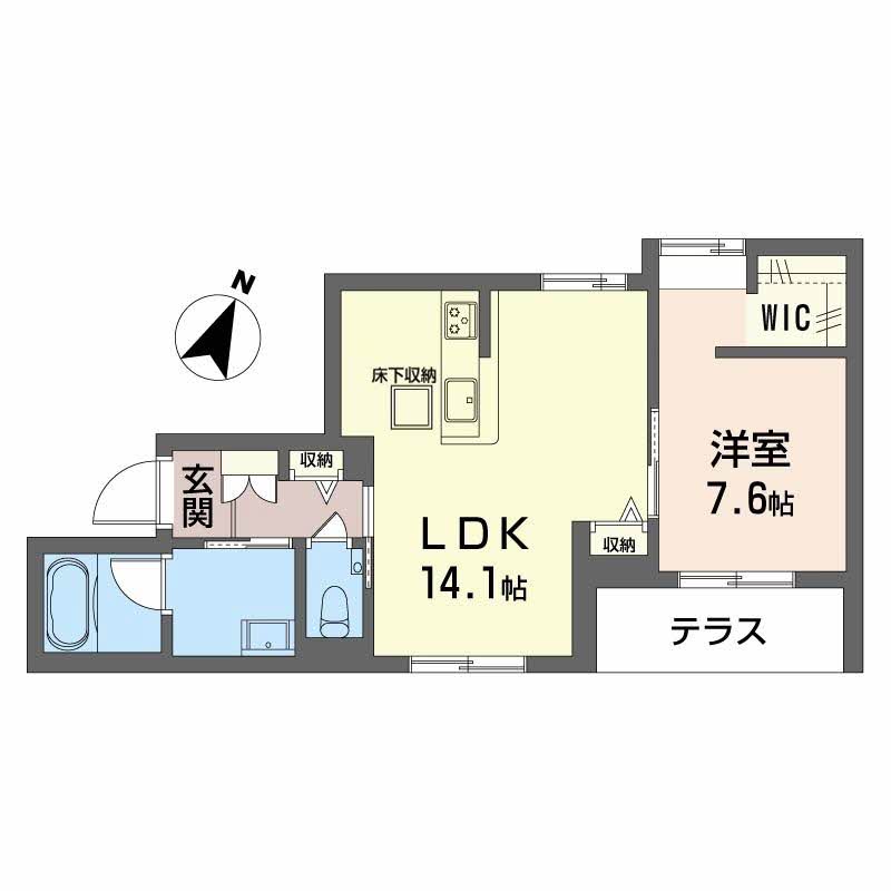 シャーメゾン旗塚通 0101号-15