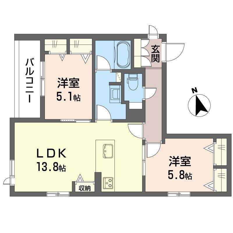 フェリス　阪南町 0202号-14