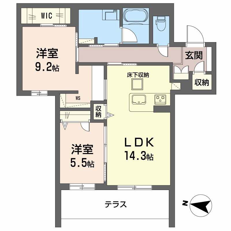 シャーメゾン　サンティエルジュ 0101号-15