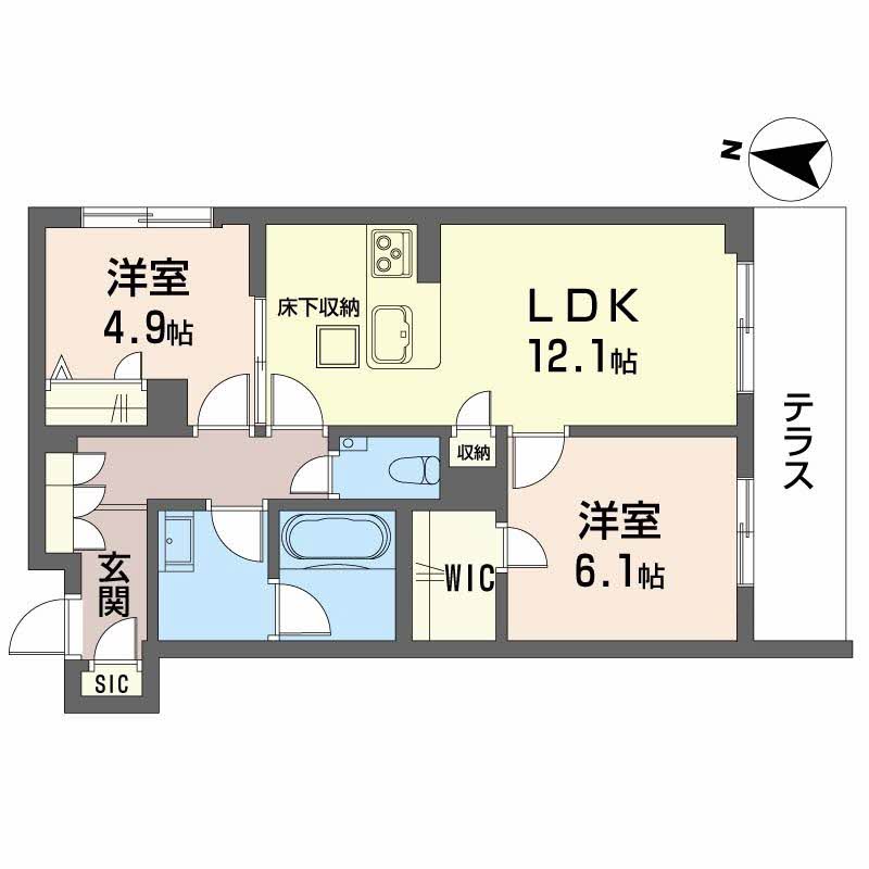 ＳｈａＭａｉｓｏｎ　Ｇａｒｄｅｎｓ　旭が丘Ⅱ0101-2