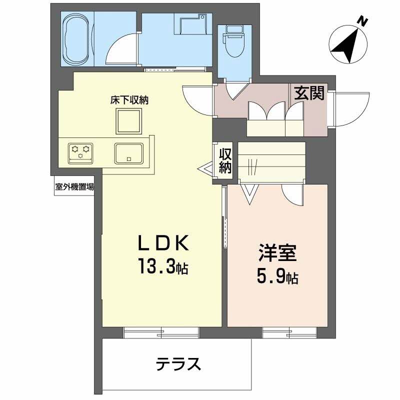 サンヴィアンテ長尾Ⅱ 0101号-15