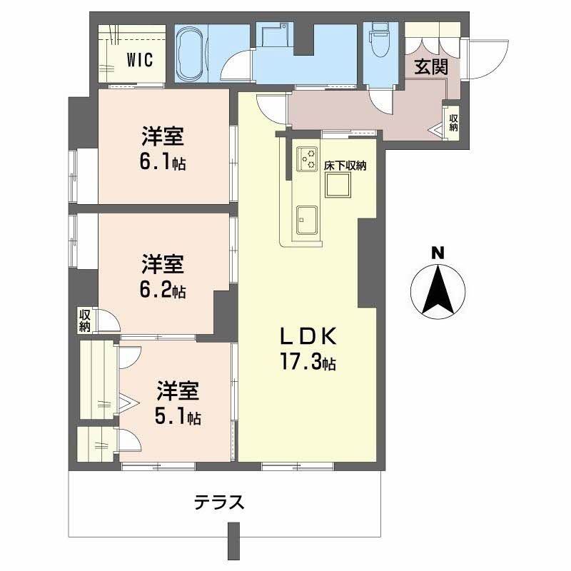 シャーメゾン　ソルコート　上中条 0101号-15