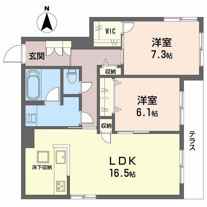 ラフィーネ松ヶ崎 0101号-15