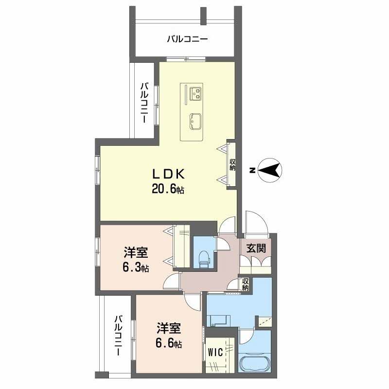 シャーメゾン　オークルート奈良 0203号-15