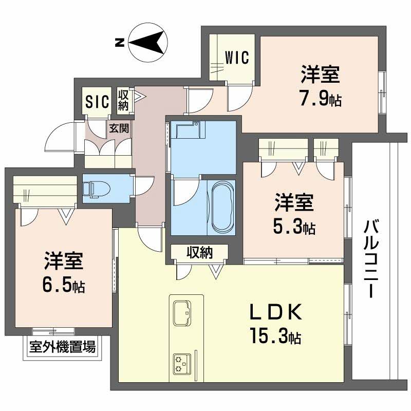 シャーメゾン オークルート奈良 0402号-15