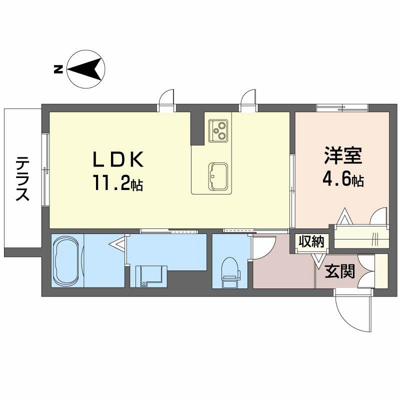 シャーメゾン山吹 0102号-15