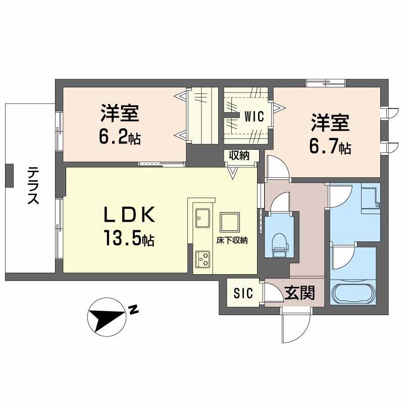 ＳｈａＭａｉｓｏｎ　Ｇｒｅｅｎａｇｅ　日野町 0103号-15