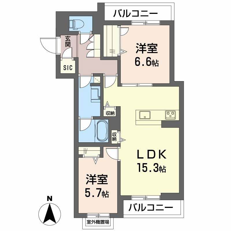 シャーメゾン王寺　ノースⅠ 0203号-15