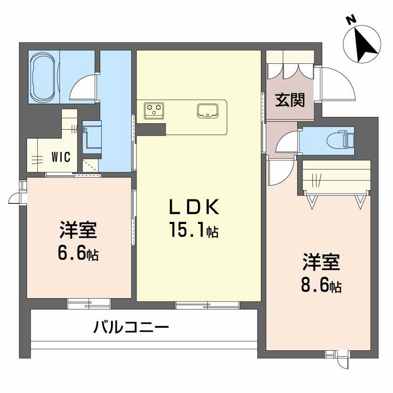 シャーメゾン　オークルート五位堂0203-2