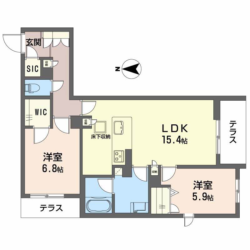 シャーメゾン　フェリーチェ【一部子育てグリーン】 0103号-15