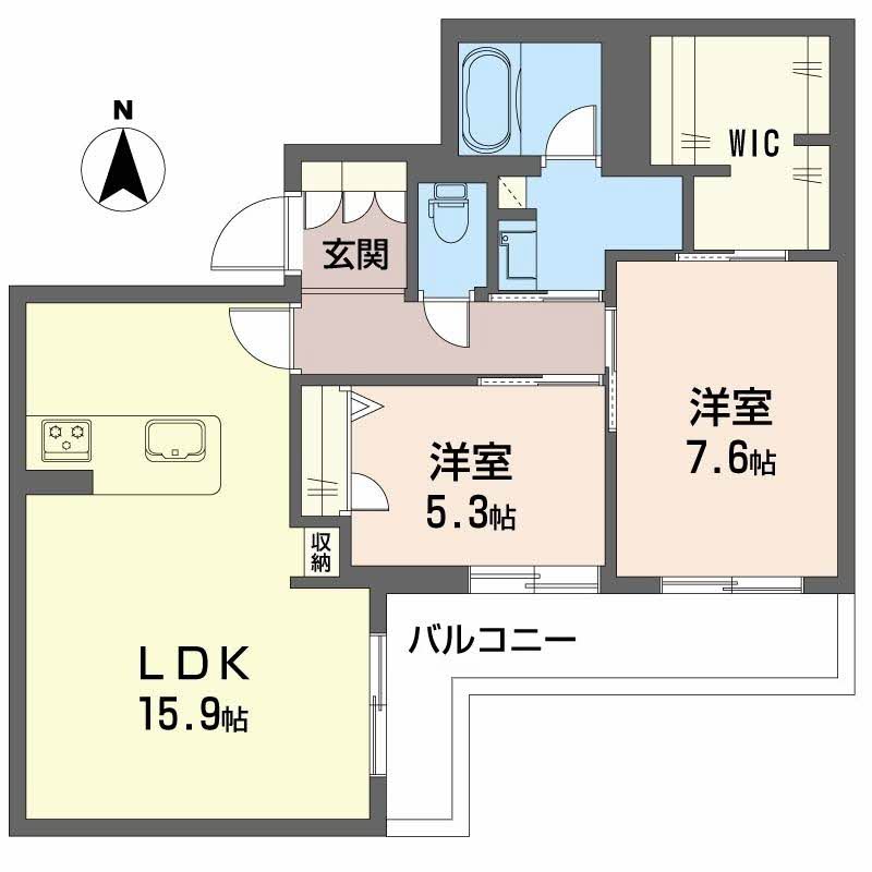 ジェイエイチエスプレミア西大寺 0202号-15