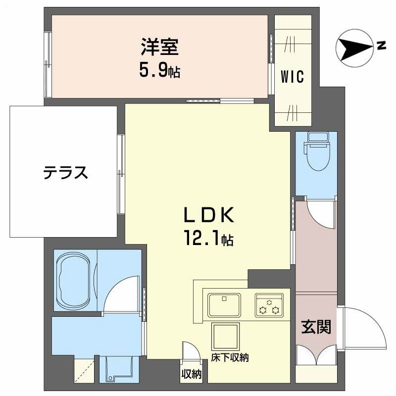 シャーメゾンエラブル　梅田北 0101号-13