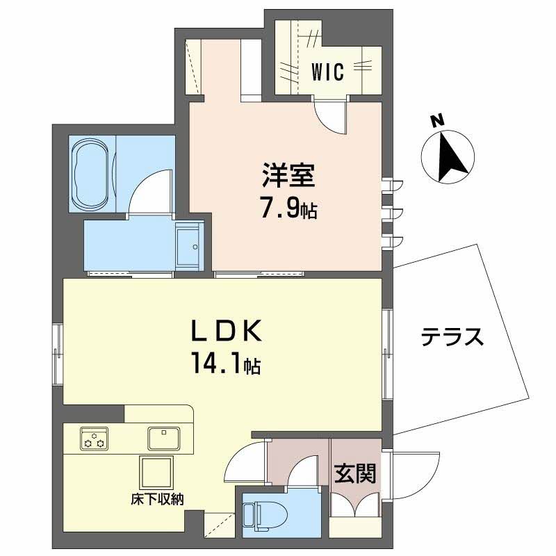 シャーメゾン堂ヶ芝 0101号-12