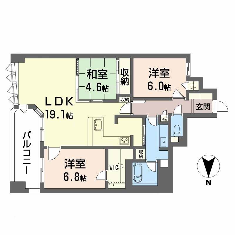 レスタージュ御池高瀬川１２０３号室-16