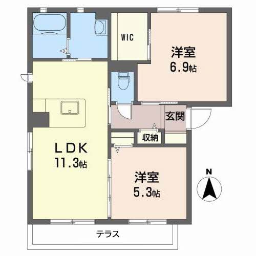 ウエストサイドテラスS101-2