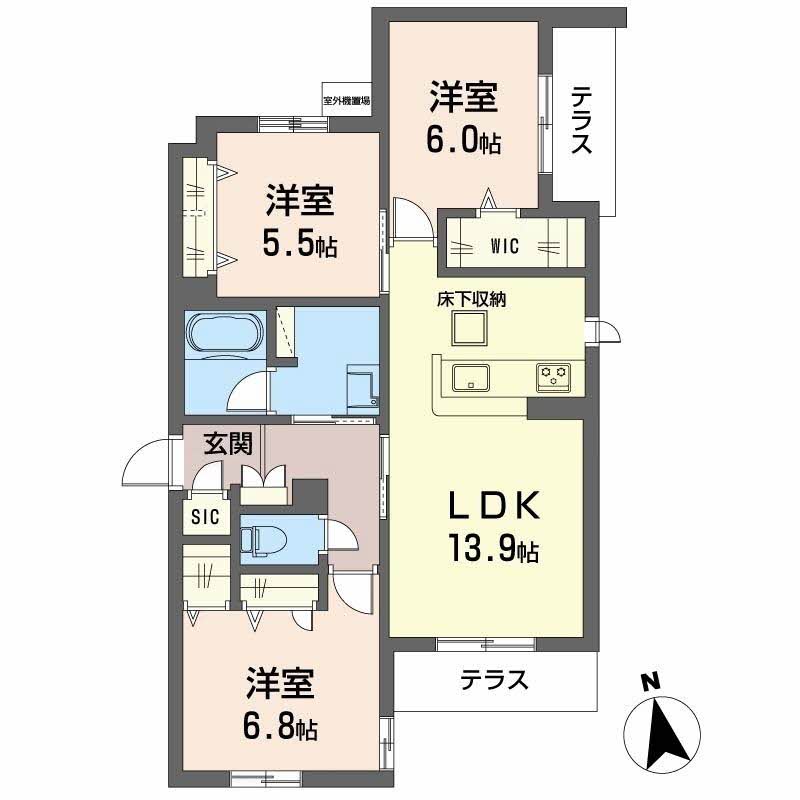 シャーメゾン　伽羅橋 0101号-14