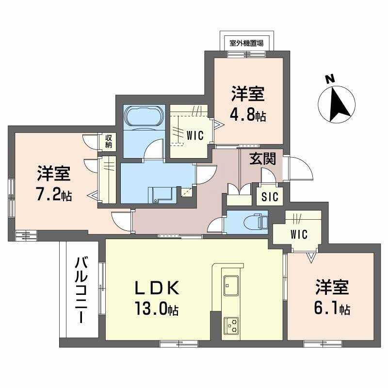 シャーメゾン　伽羅橋0202-2