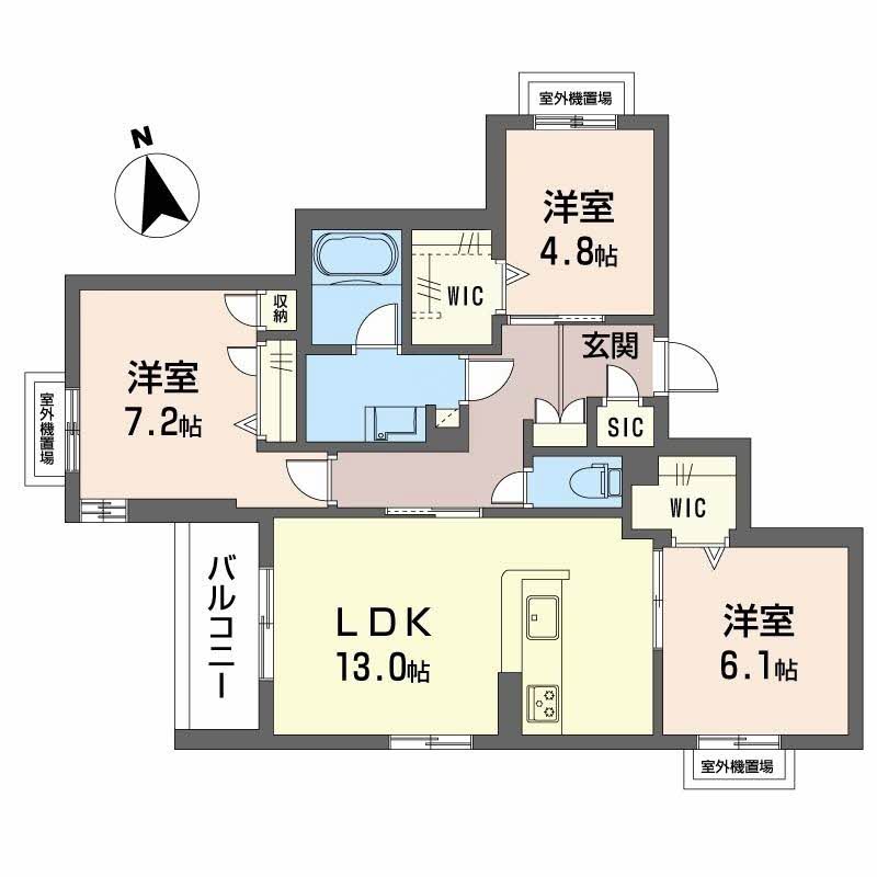 シャーメゾン　伽羅橋0302-2