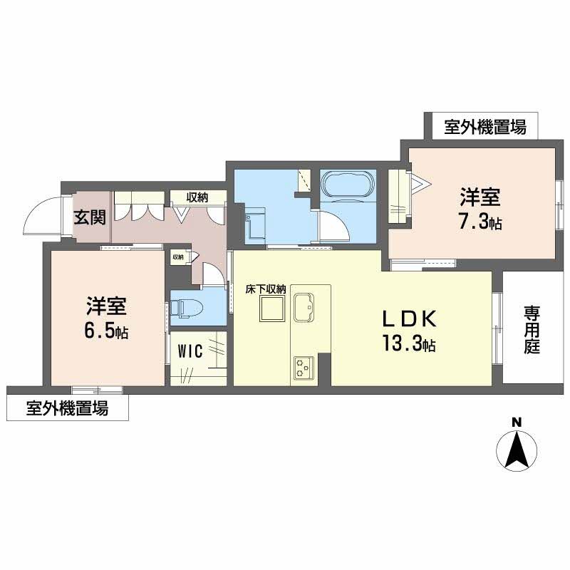 シャーメゾン　香芝　ワイケイ 0102号-15