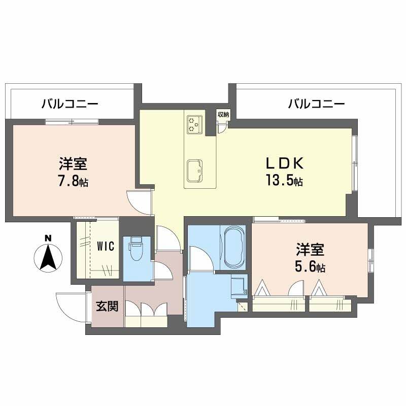シャーメゾン　香芝　ワイケイ 0201号-15