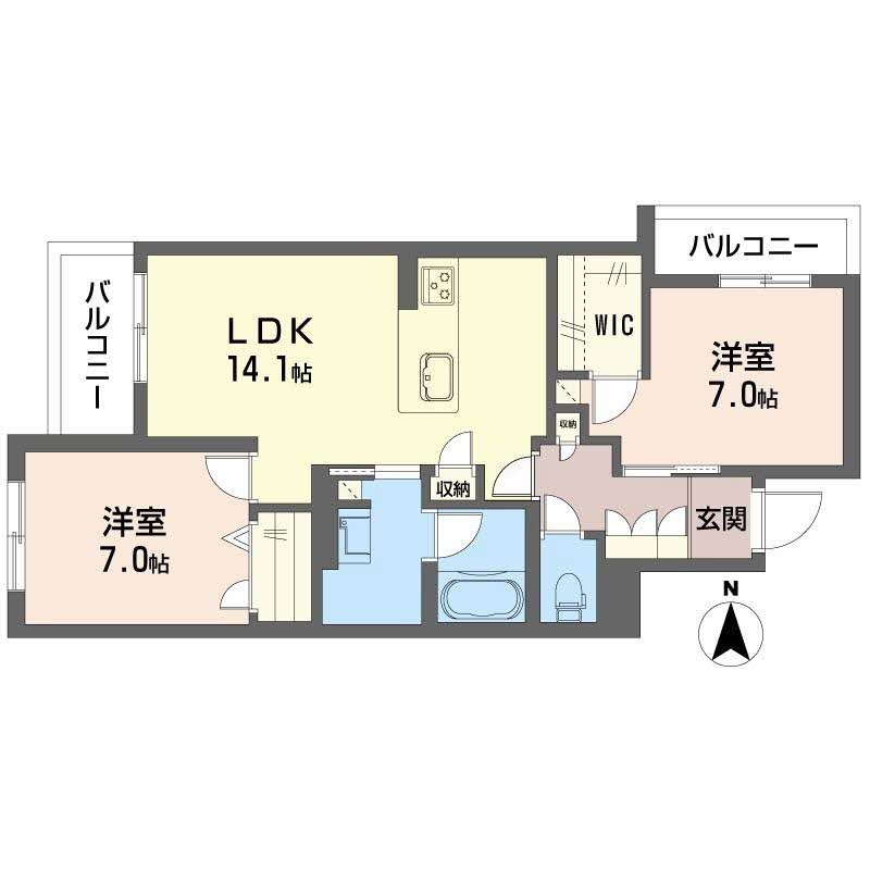 シャーメゾン　香芝　ワイケイ 0205号-15