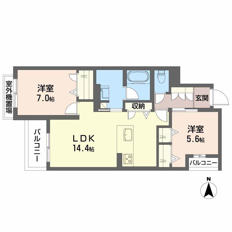 シャーメゾン 香芝 ワイケイ 0303号-15