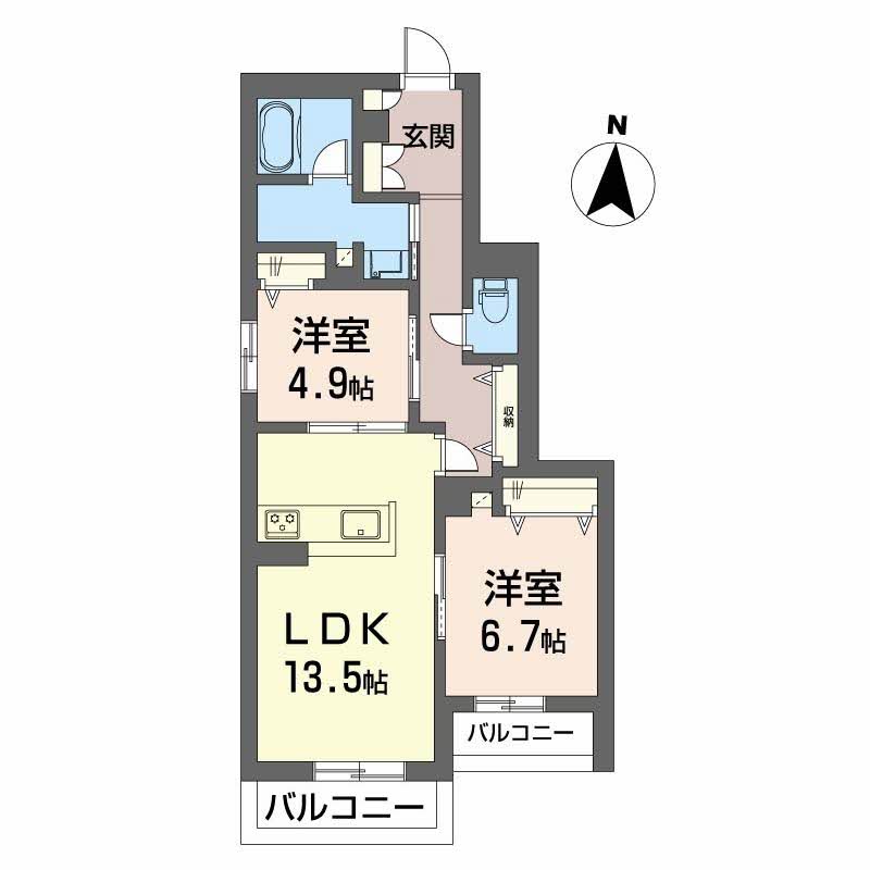 シャーメゾン　エムエイチ　曽根東0301-2