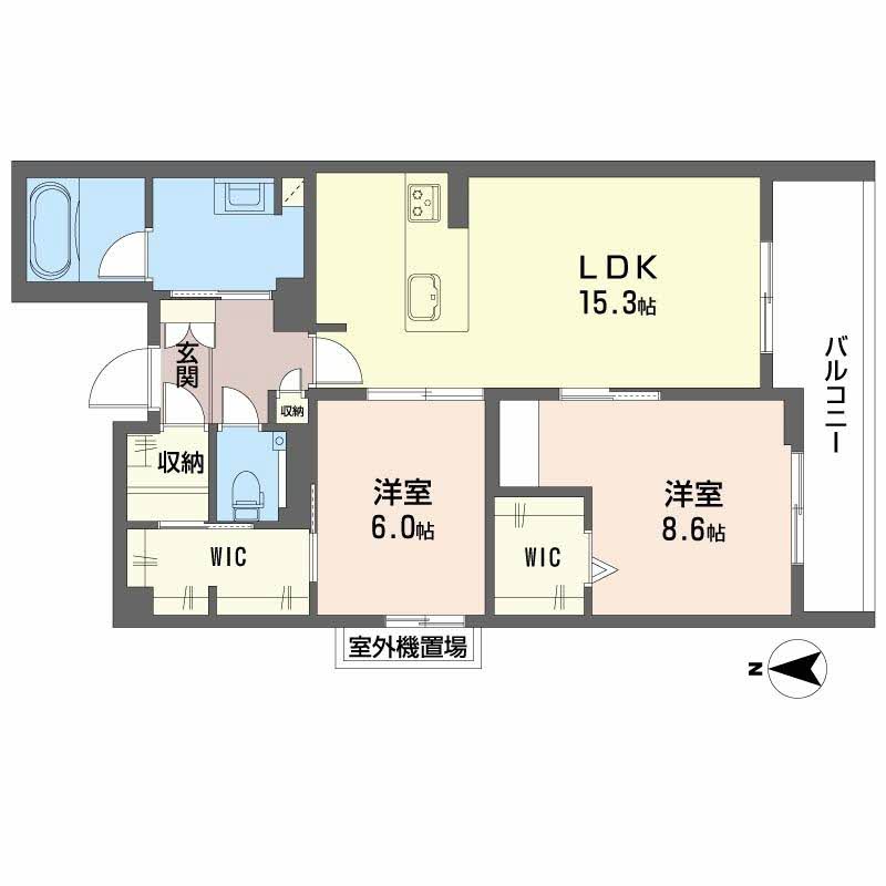 グランドール伏見桃山 0302号-15