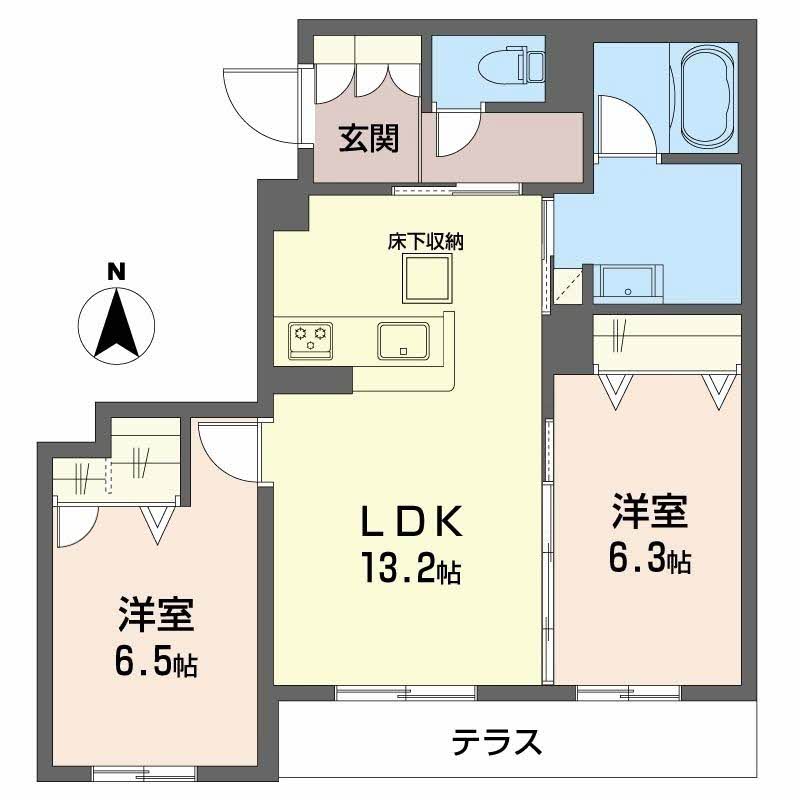 ヒュッゲ　コート0101-2