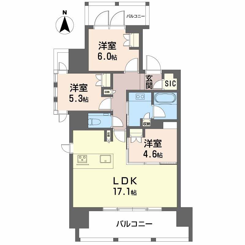 グランドメゾン清水谷ゲーテッドハウス 0501号-16