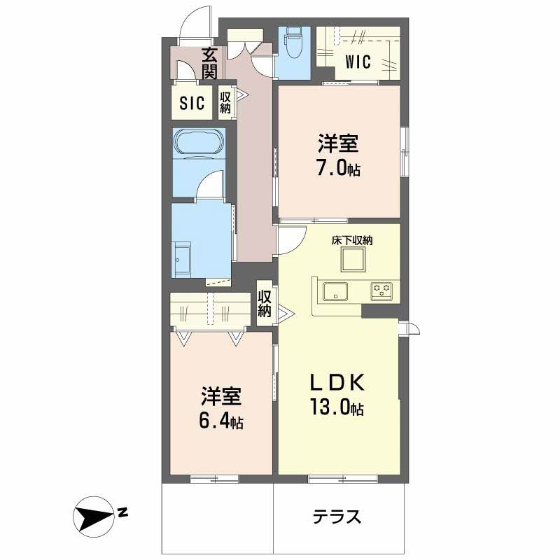 シャーメゾン渋川Ⅲ 0102号-13