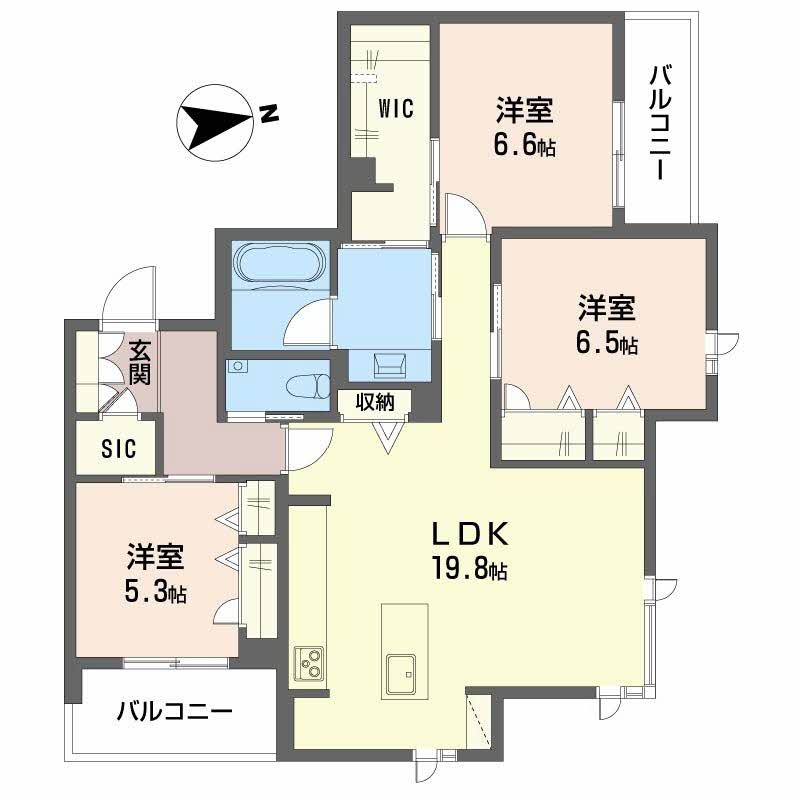 ザ パークサイド上八 0202号-15