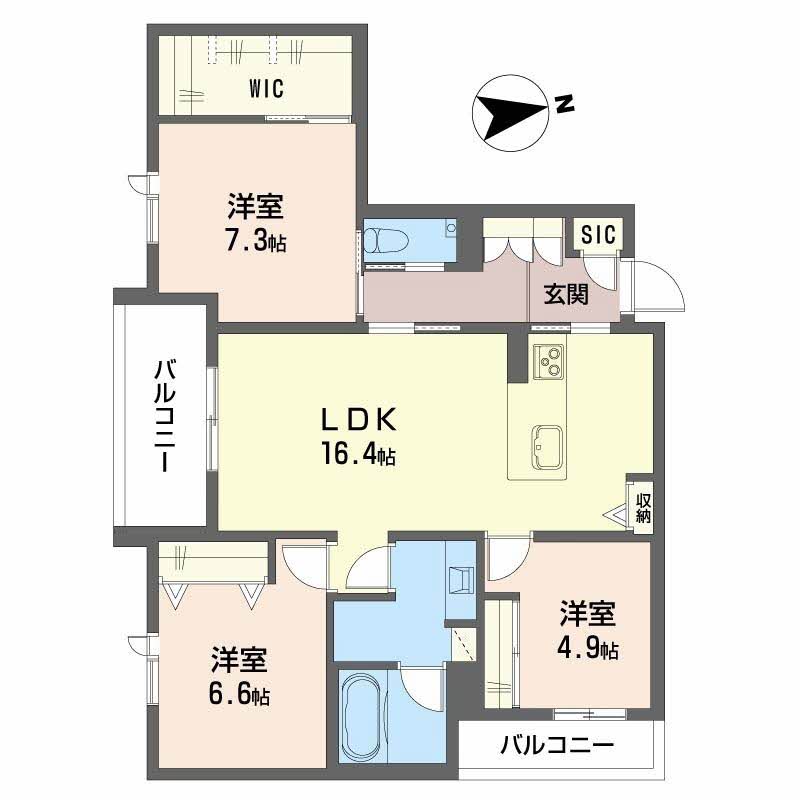 ザ パークサイド上八 0401号-15