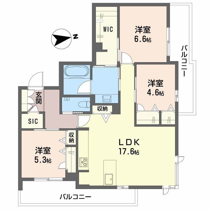 ザ　パークサイド上八0402-2