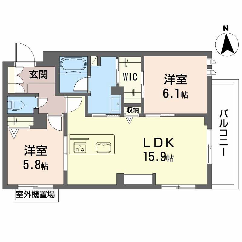 メゾン　ブランカ　あびこ南 0302号-15